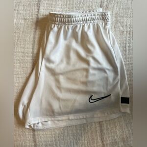 Nike White Athletic Shorts